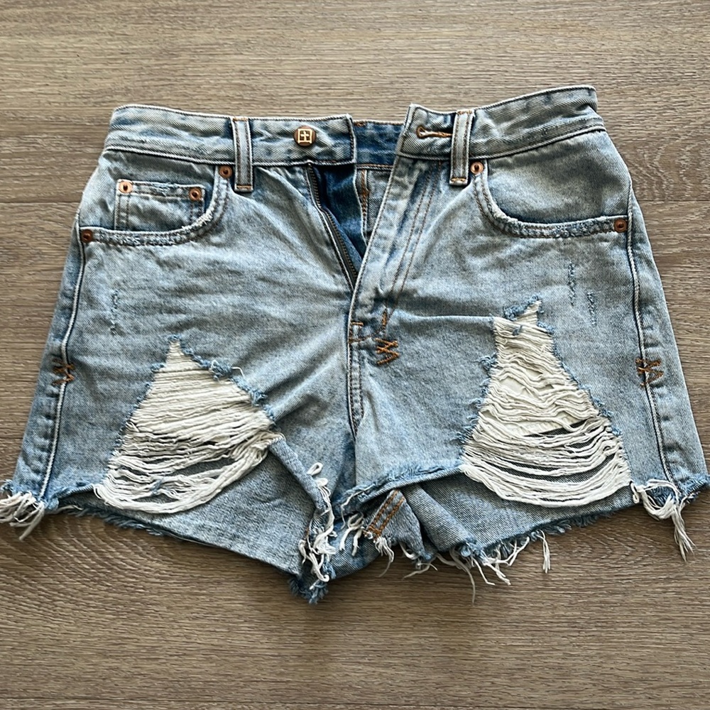 KSUBI Jean Shorts